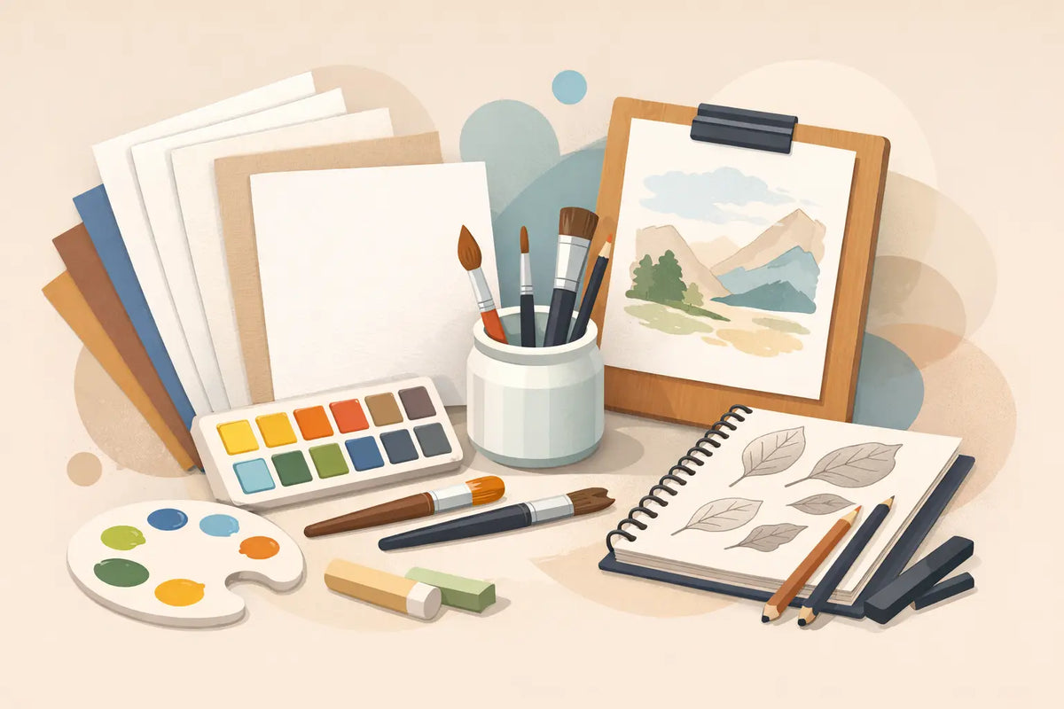 Guida alla carta per tecniche artistiche