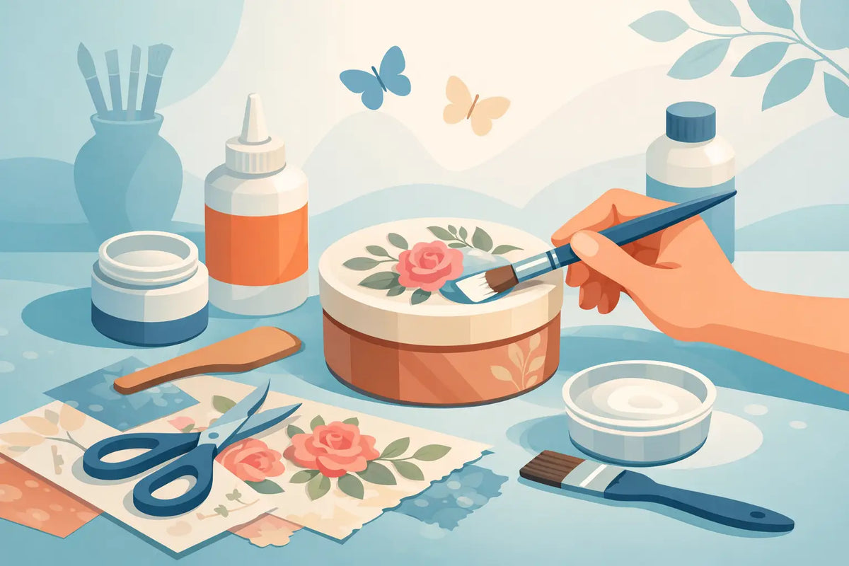 Quale colla per decoupage usare davvero