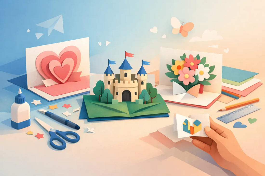 Come creare biglietti pop up facili e belli