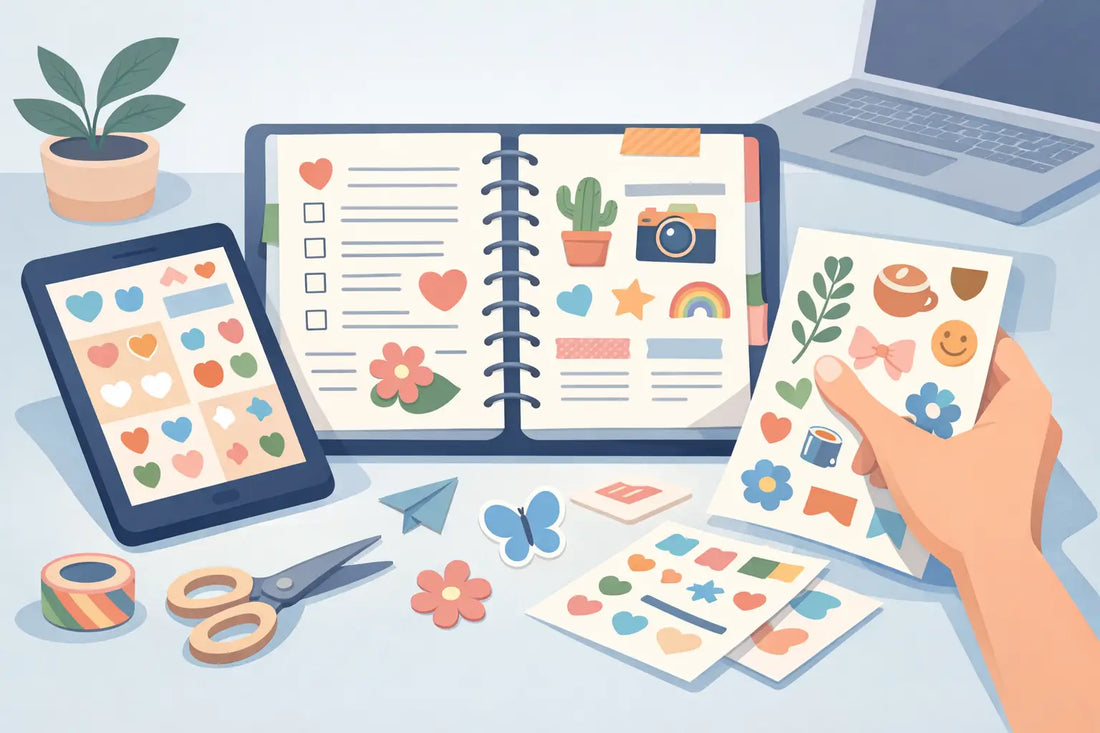 Sticker planner decorativi online: come sceglierli