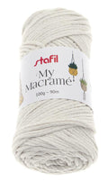 Filato My macramè 100g crema