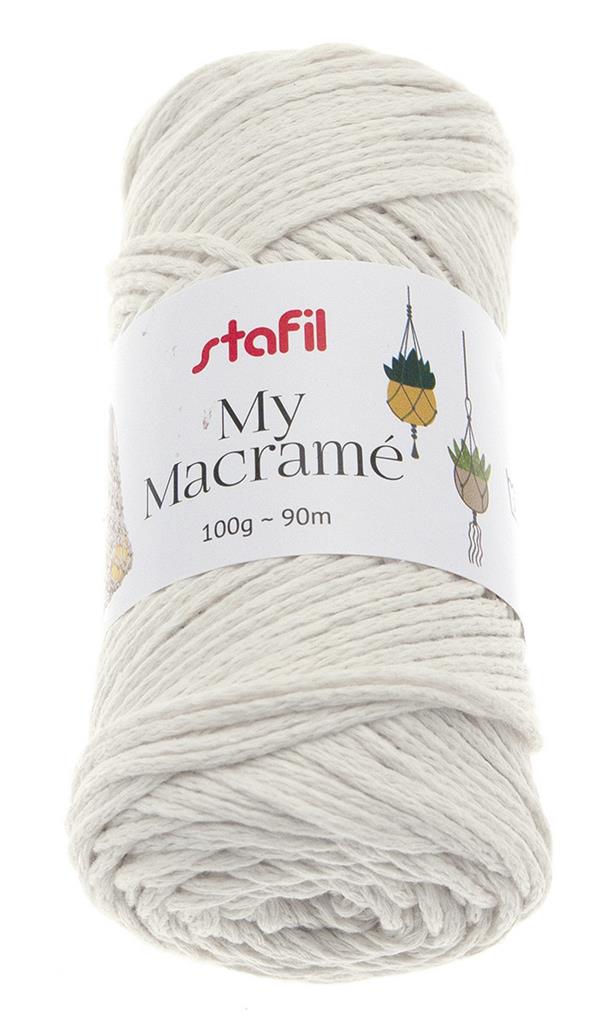 Filato My macramè 100g crema