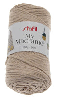Filato My macramè 100g cammello