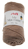 Filato My macramè 100g caffè