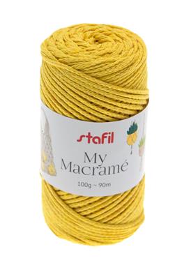 Filato My macramè 100g giallo