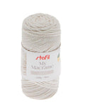 Filato My macramè glitter 100g - crema