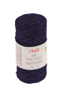 Filato My macramè glitter 100g - blu scuro
