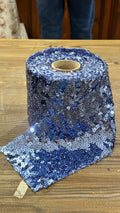 Nastro di paillettes Brillabanda Azzurro