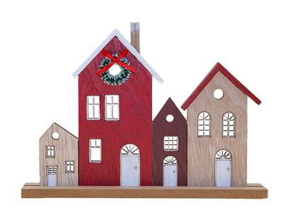 Casette in legno decorate 23cm