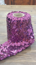 Nastro di paillettes Brillabanda Malva