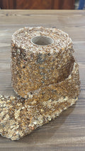 Nastro di paillettes Brillabanda Oro