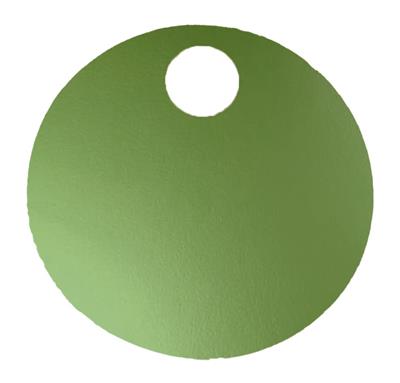 Paillettes 50g 2,5cm Verde