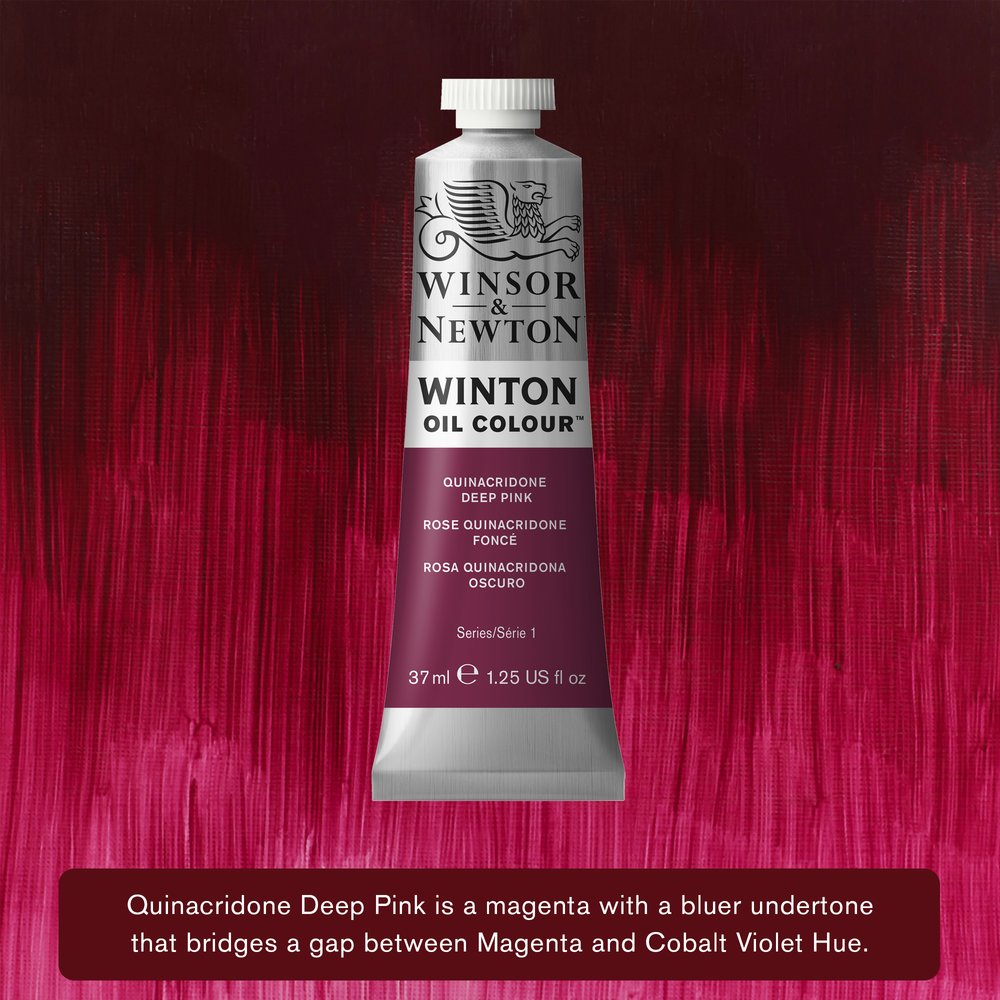 Olio Winton 37ml QUINACRIDONE DEEP PINK