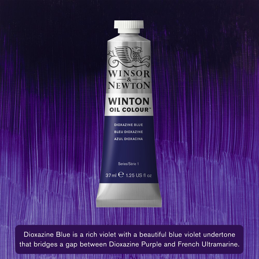 Olio Winton 37ml DIOXAZINE BLUE