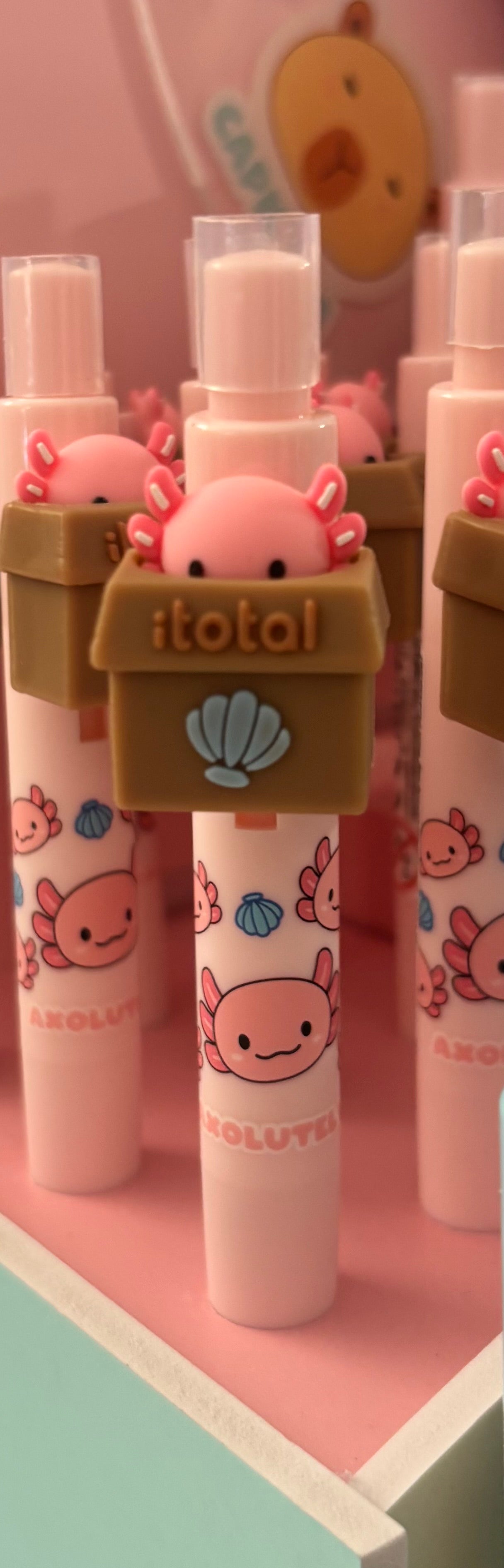 Penna cancellabile pop-up Axelote