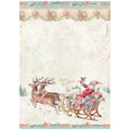 Carta riso A4 WInter MAgic Santa Claus