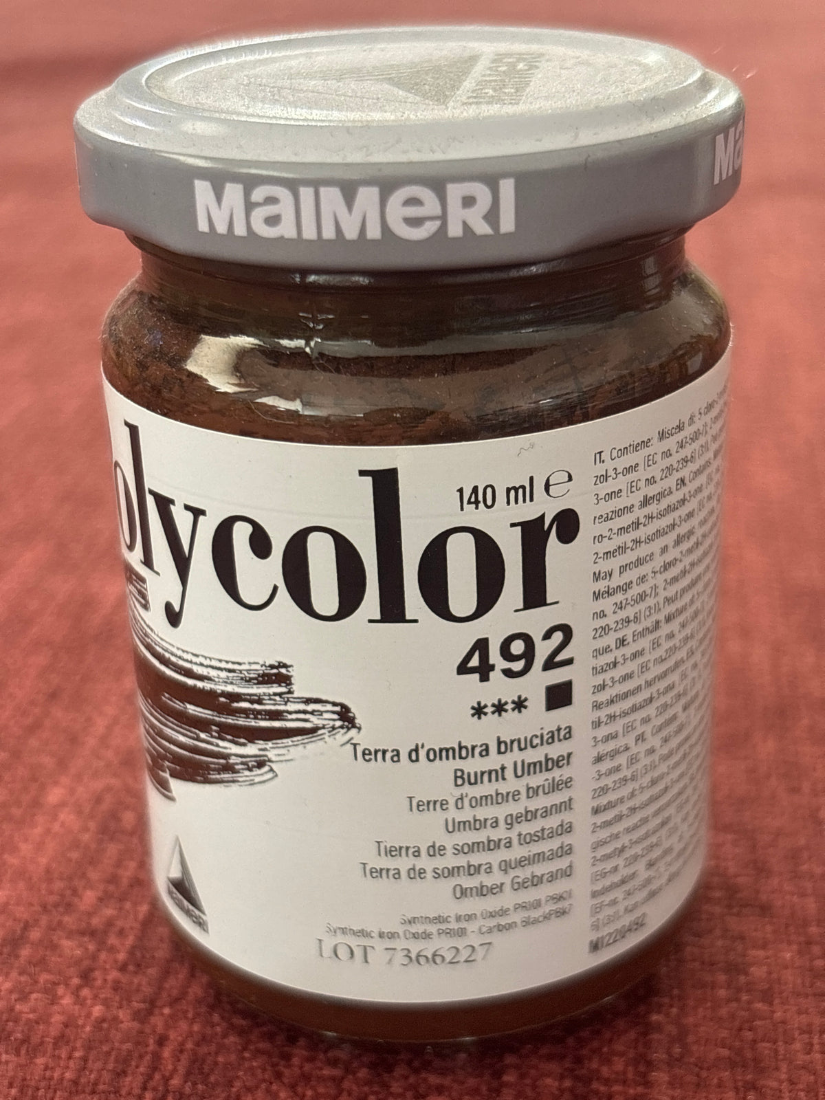 Polycolor 492 terra d’ombra bruciata