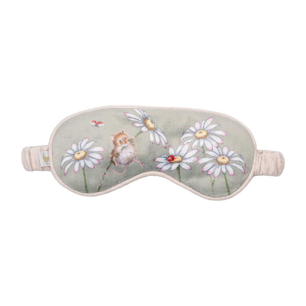 Eye Mask 'Garden Friends' mascherina per la notte - topolino, margherite e coccinelle