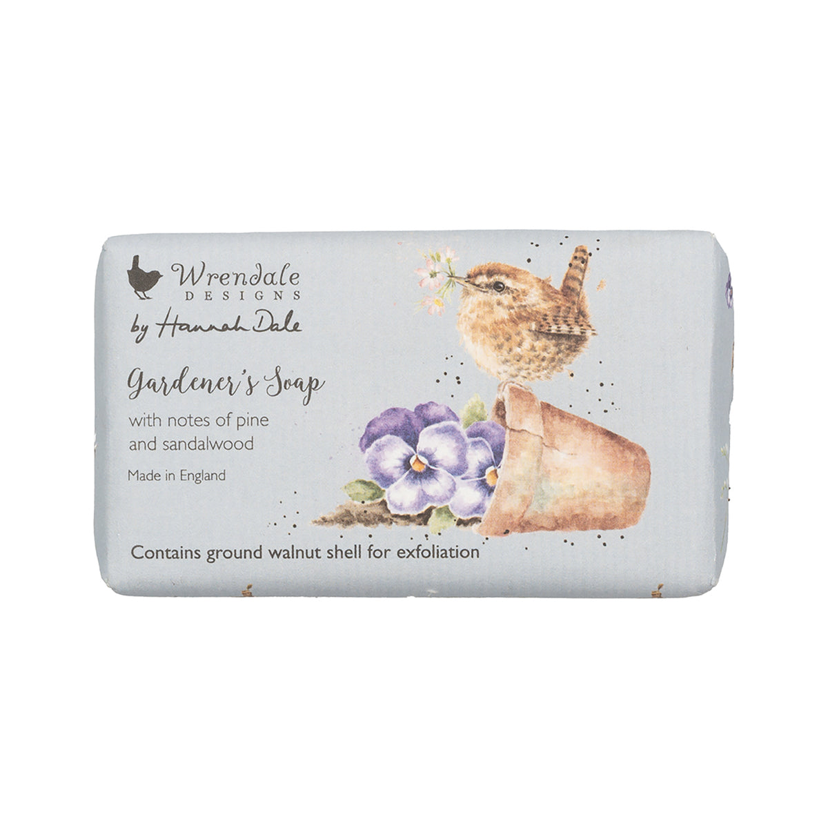Saponetta 'Gardeners soap' - Pottering about- scricciolo (essenza pino e sandalo)