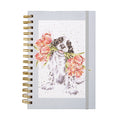 Notebook A5 - 'Blooming with love' Cagnolino Setter inglese con tulipani