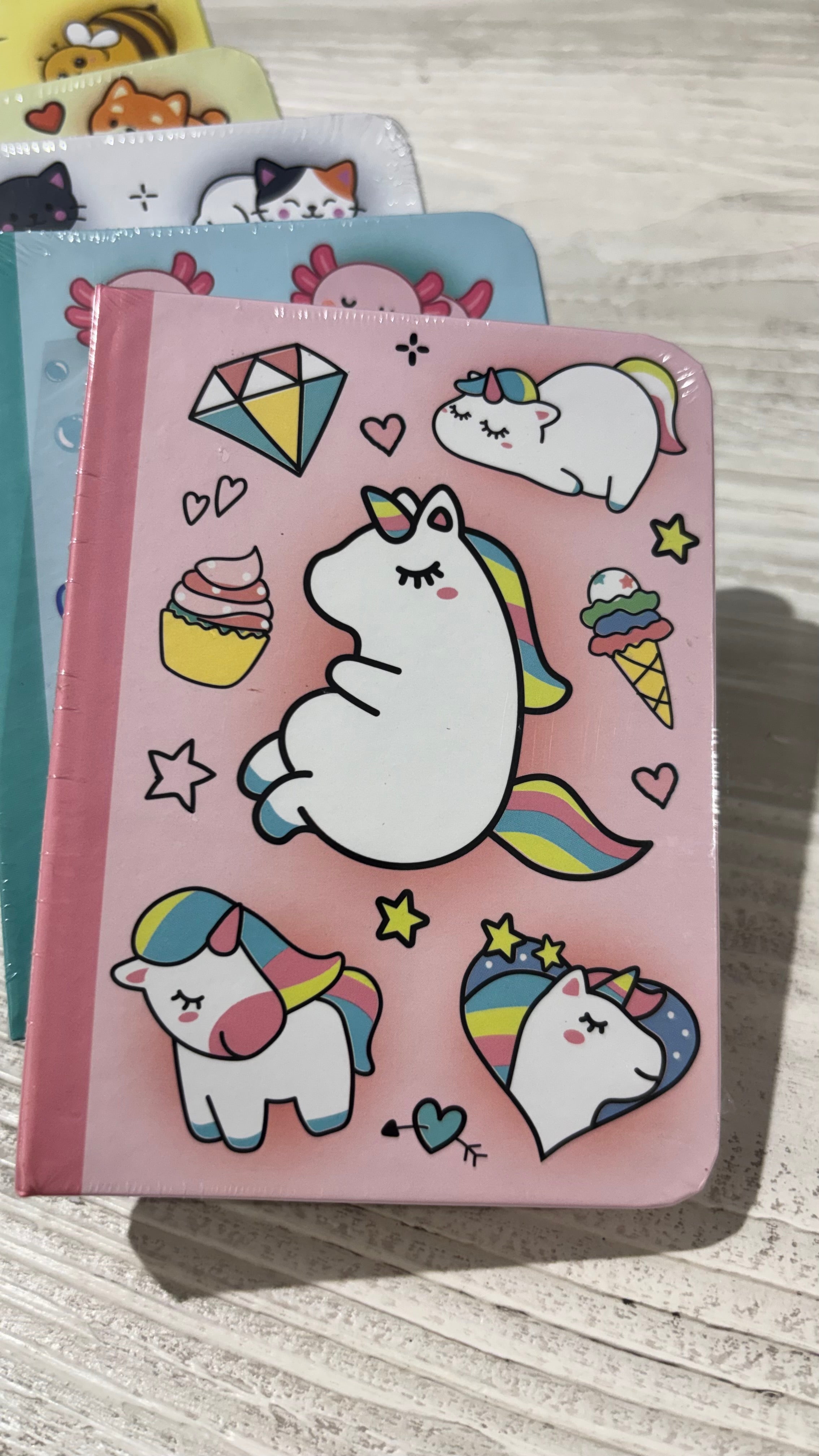 itotal Mini Notebooks Unicorn