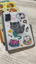 itotal Mini Notebooks Cat lovers-Grigio