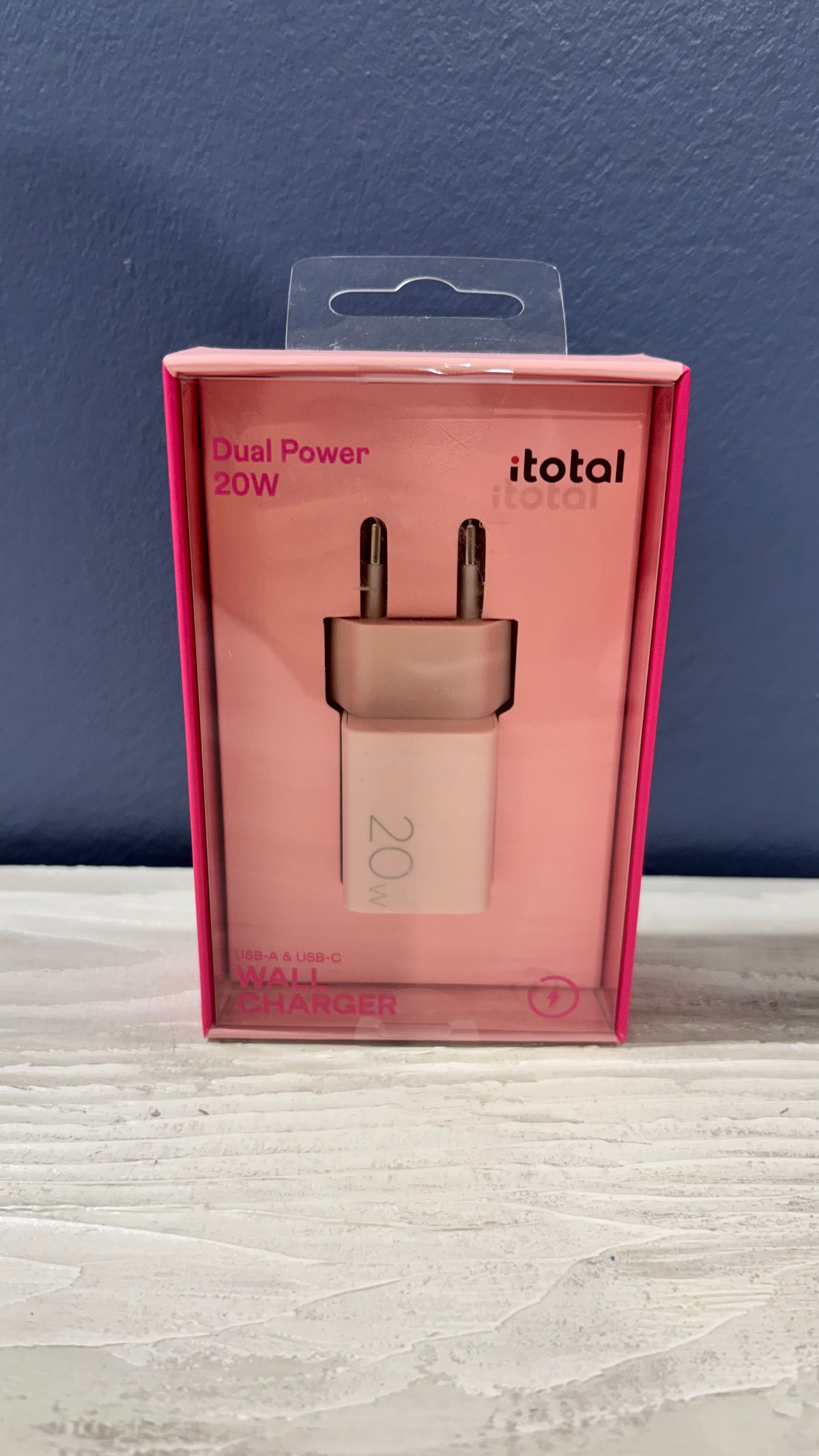 itotal Wall Charger Rosa