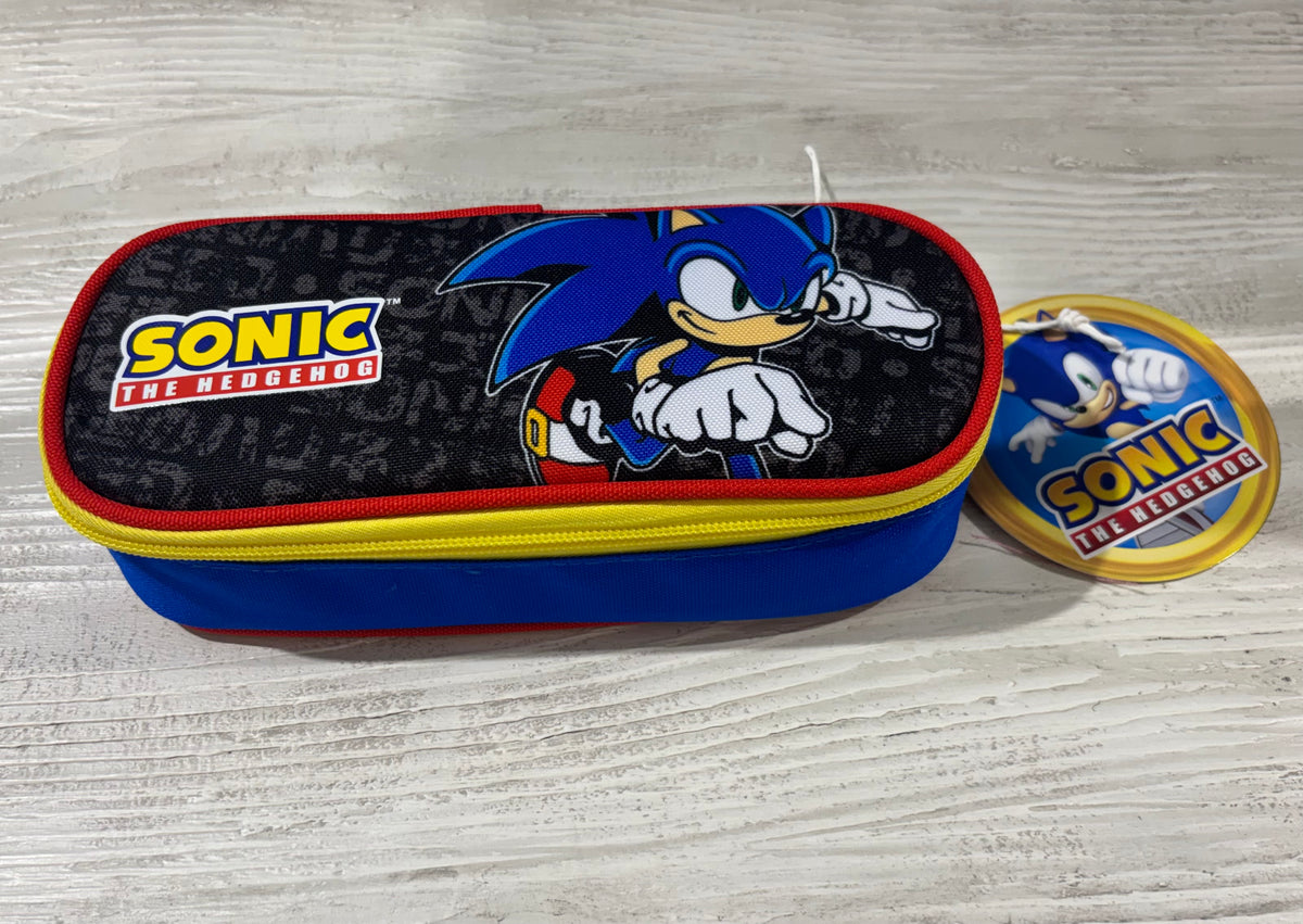 Astuccio Round Plus Sonic The Hedgehog Hedgehog Speed