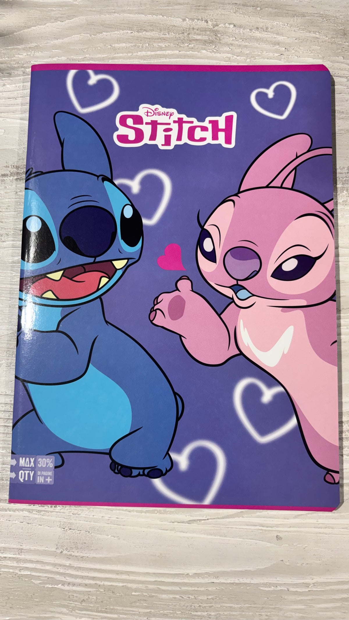 Quadernone Lilo&Stitch RIGA 1 E 2 ELEMENTARE (Copia)