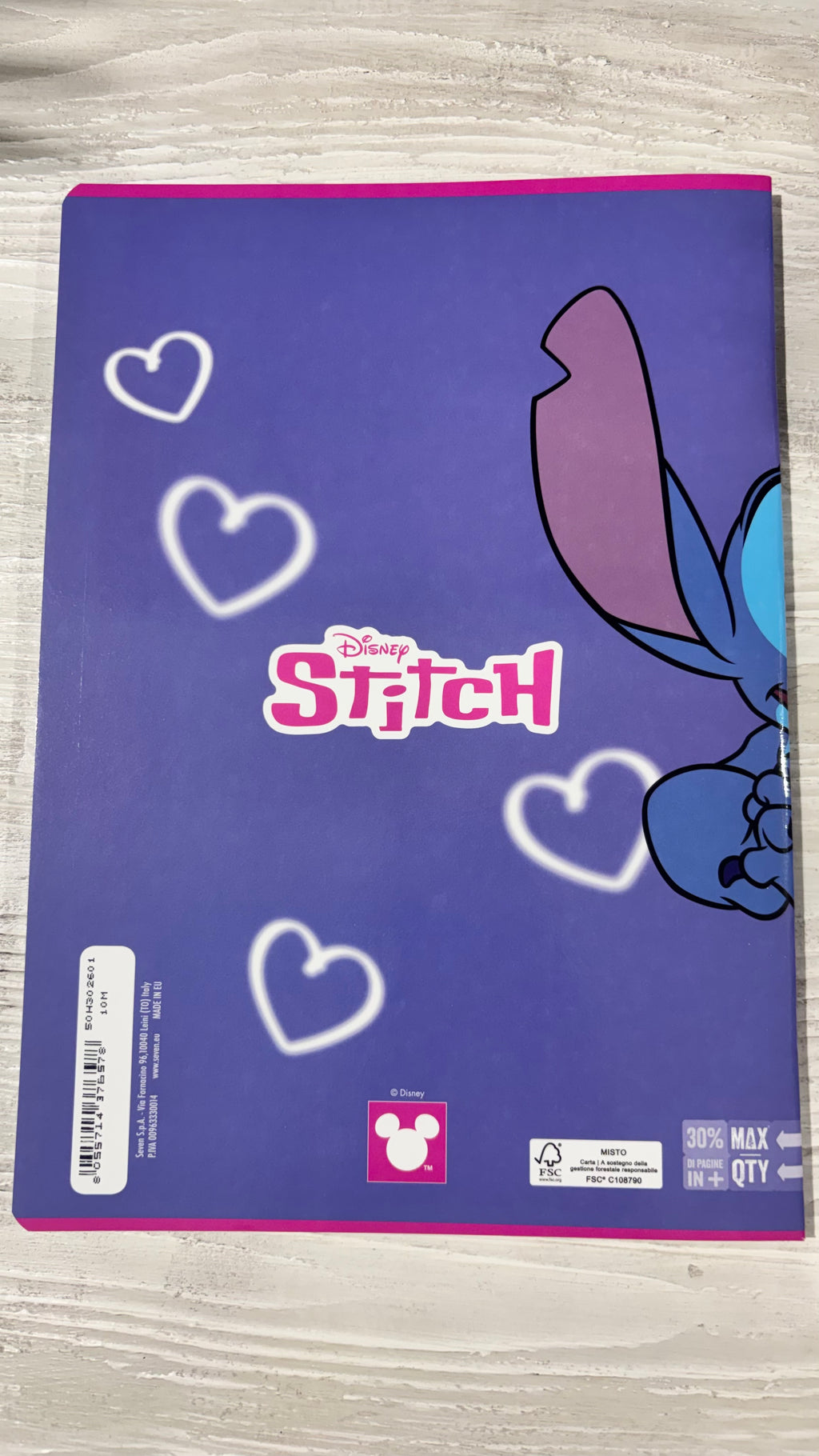 Quadernone Lilo&Stitch
