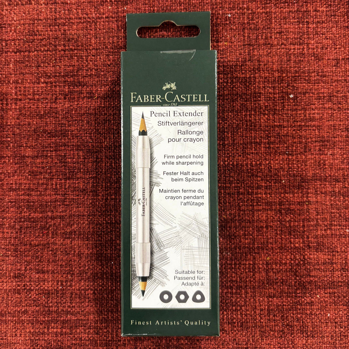 Prolunga per matita doppia estremità in alluminio Faber-Castell