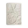 Stampo in silicone A5 Christmas paesaggio innevato