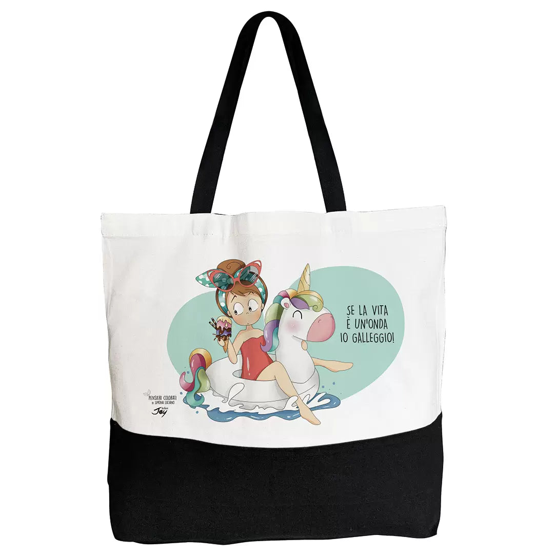 Borsa mare Se la vita è un'onda..