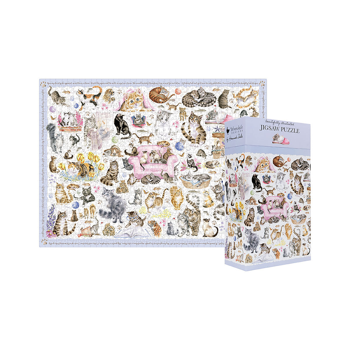 JIGSAW PUZZLE 'feline friends' 1000 pezzi 50x68cm