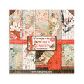 Blocco 10fg doubleface Oriental garden 8"x8"