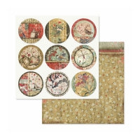 Blocco 10fg doubleface Oriental garden 8"x8"