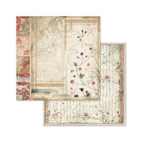 Blocco 10fg doubleface Oriental garden 8"x8"