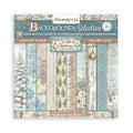 Blocco 10fg doubleface White Christmas 8"x8" backgrounds