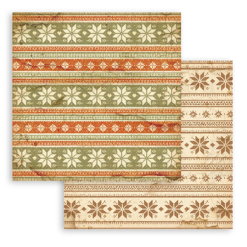 Blocco 10fg doubleface Silent Nights 8"x8" Backgrounds