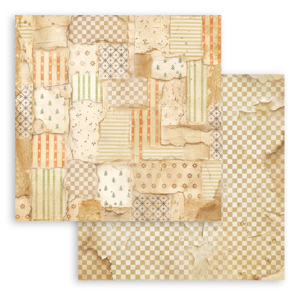 Blocco 10fg doubleface Silent Nights 8"x8" Backgrounds