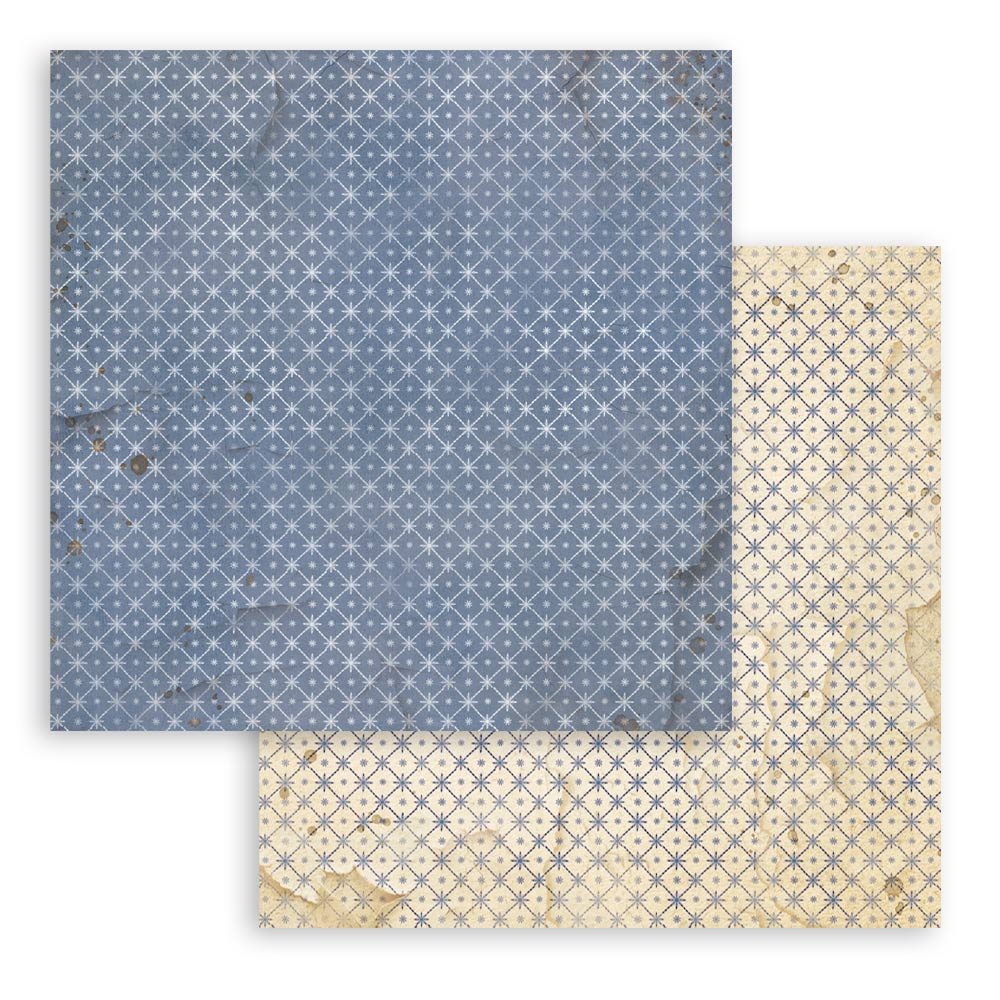 Blocco 10fg doubleface Silent Nights 8"x8" Backgrounds