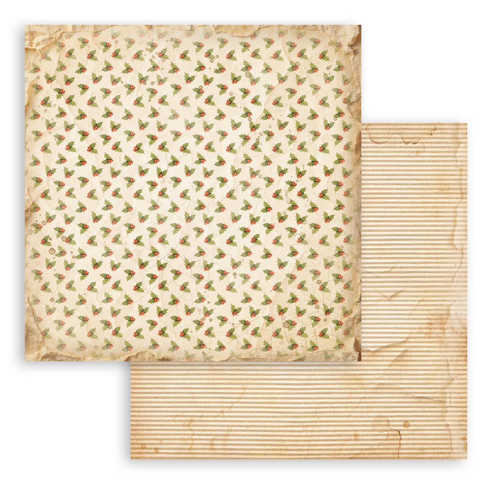 Blocco 10fg doubleface Silent Nights 8"x8" Backgrounds