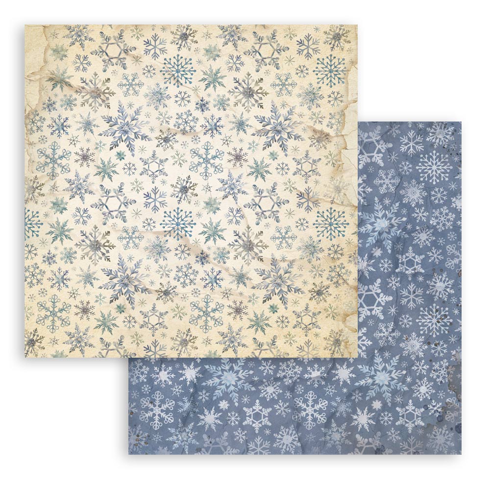 Blocco 10fg doubleface Silent Nights 8"x8" Backgrounds