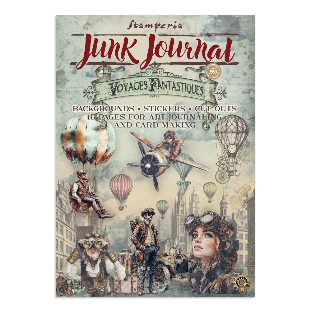 Junk Journal Voyages Fantastiques