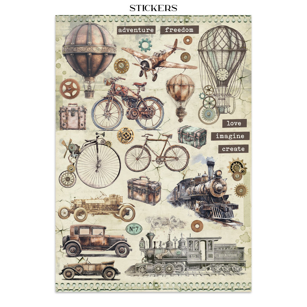 Junk Journal Voyages Fantastiques