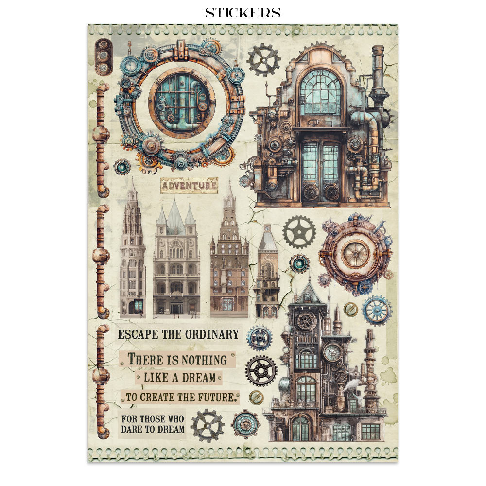 Junk Journal Voyages Fantastiques