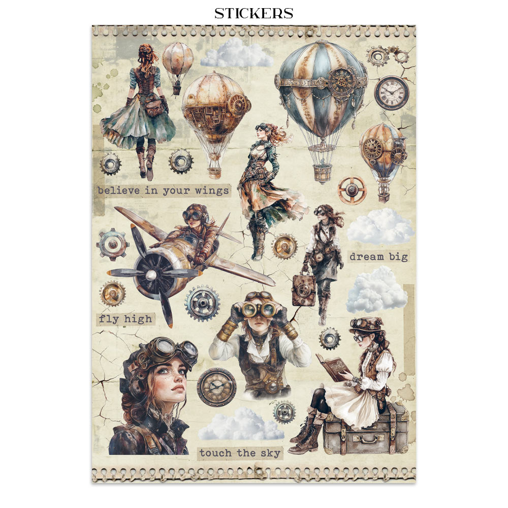 Junk Journal Voyages Fantastiques