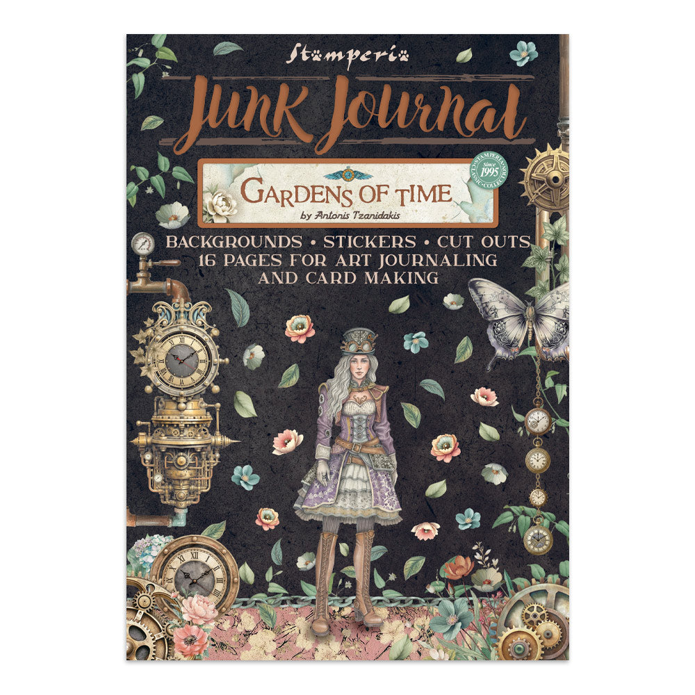 Junk Journal Gardens of time