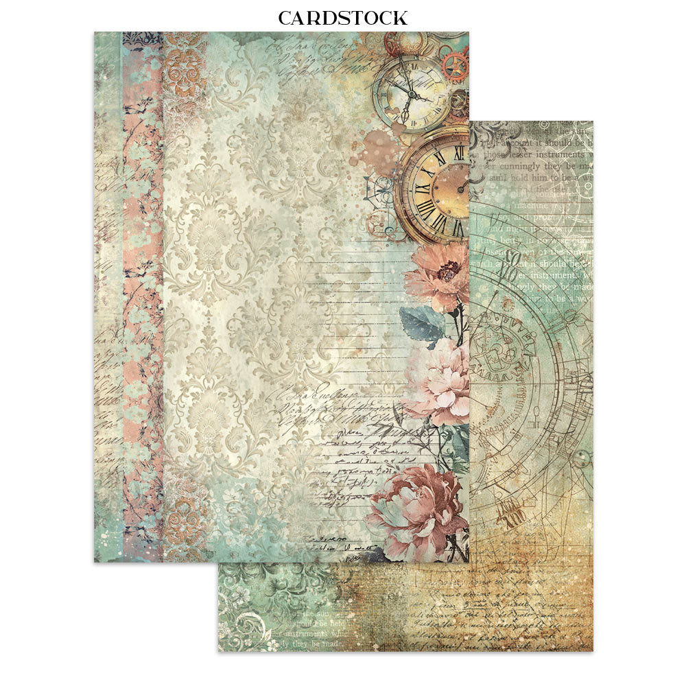 Junk Journal Gardens of time
