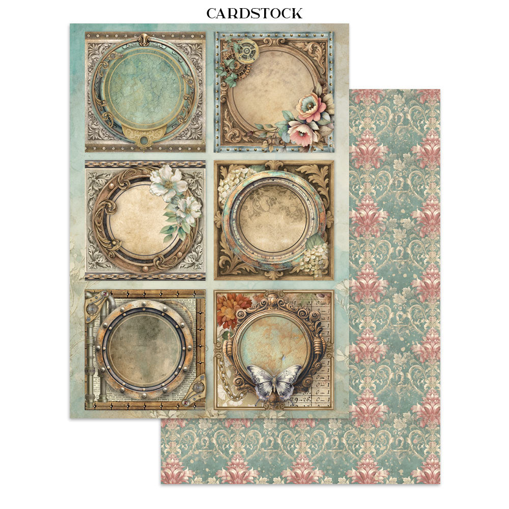 Junk Journal Gardens of time